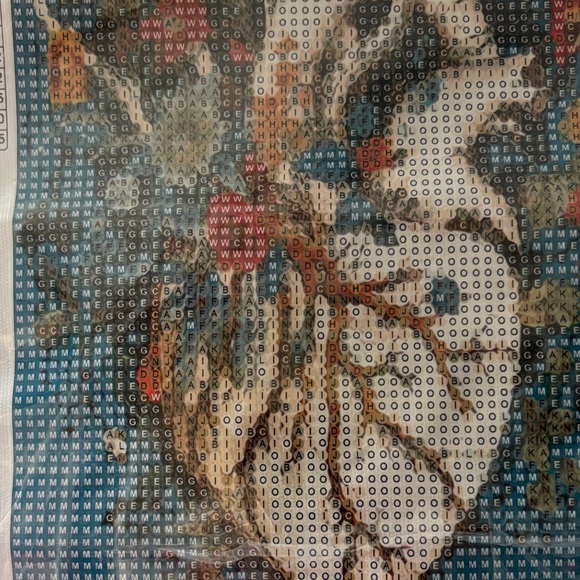 47-8. Floral Heart Diamond Art Kit - Picture 3 of 8